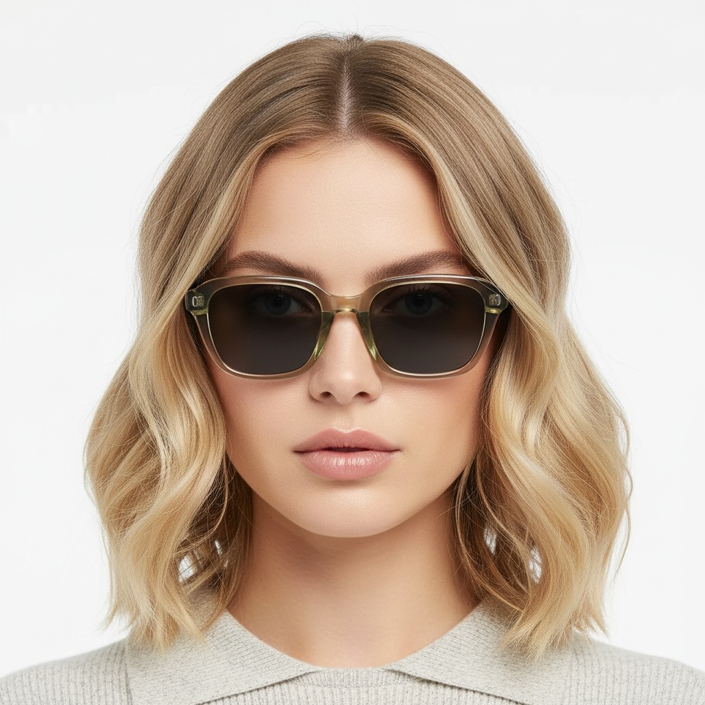 BS2503-0437_Brown_Rectangular_Plastic_Sunglasses_model