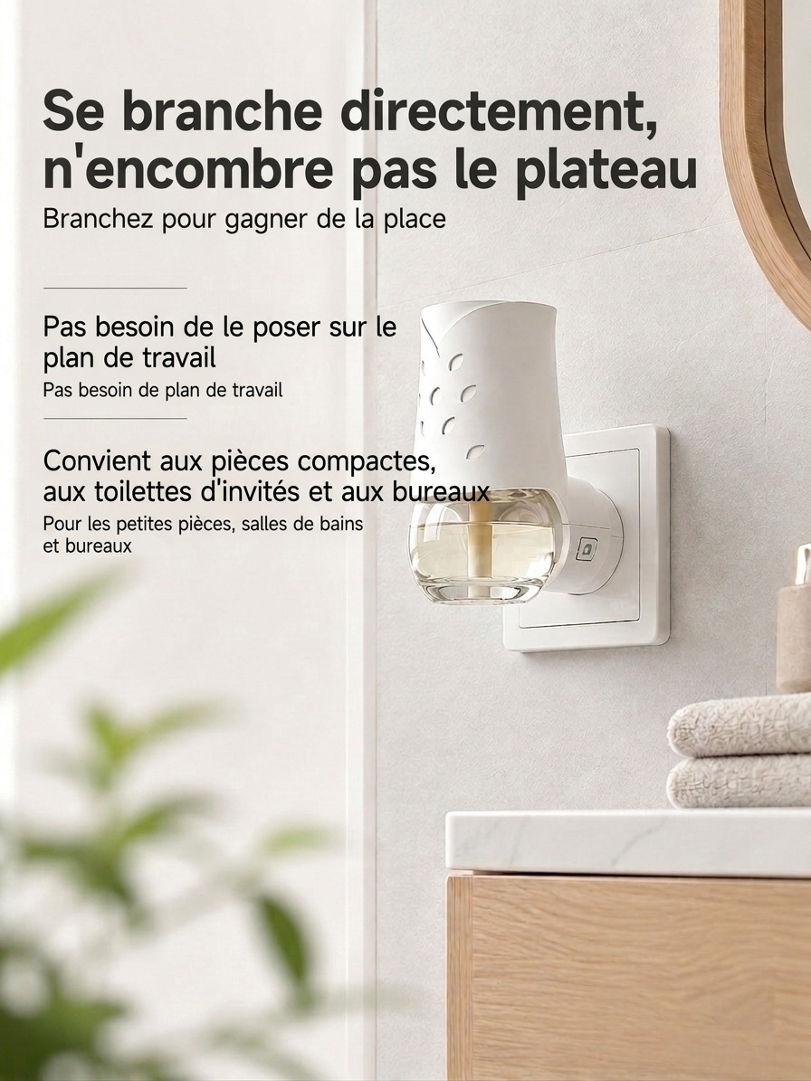 Wall Plug-In Aroma Diffuser Water-Free Scent Machine