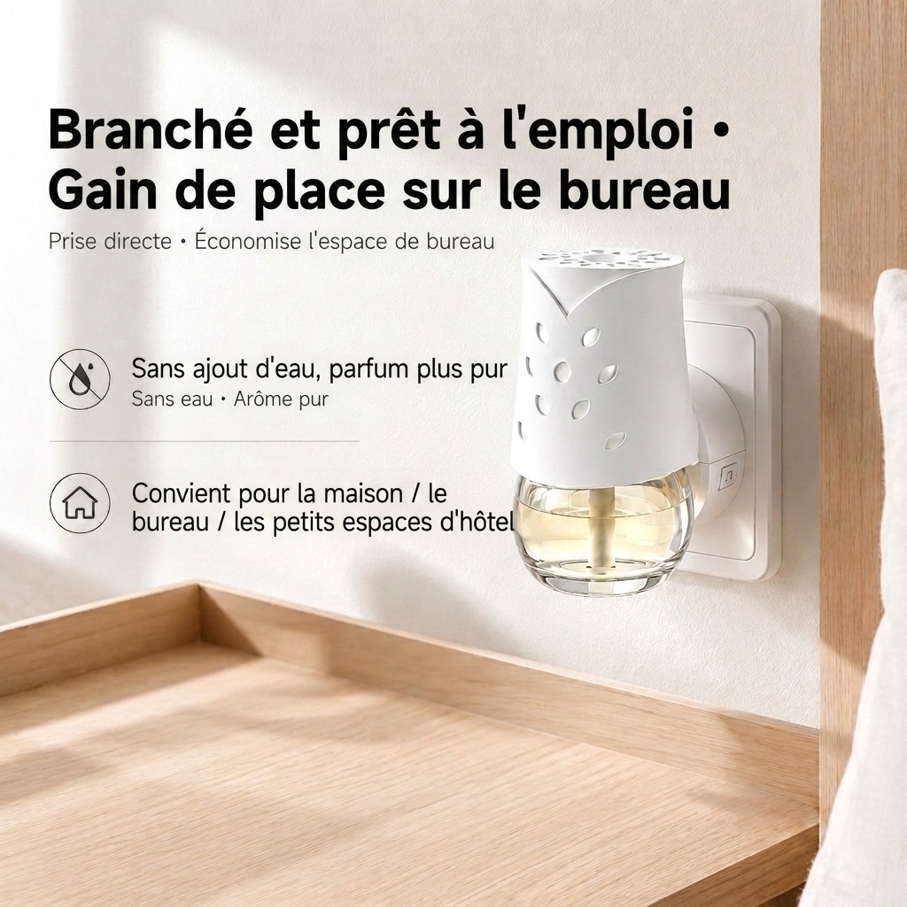 Wall Plug-In Aroma Diffuser Water-Free Scent Machine