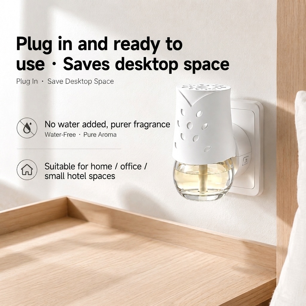 Wall Plug-In Aroma Diffuser Water-Free Scent Machine