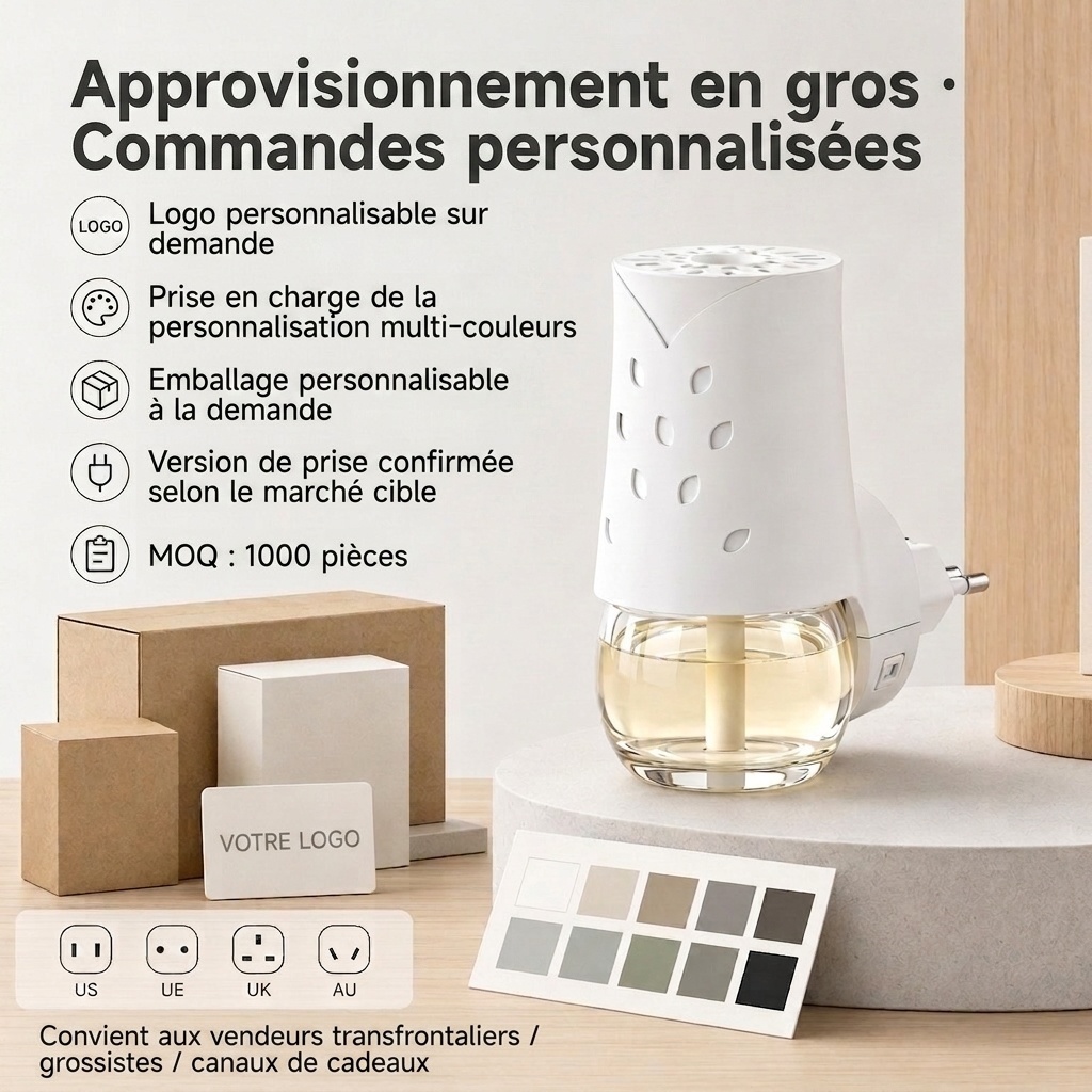 Wall Plug-In Aroma Diffuser Water-Free Scent Machine
