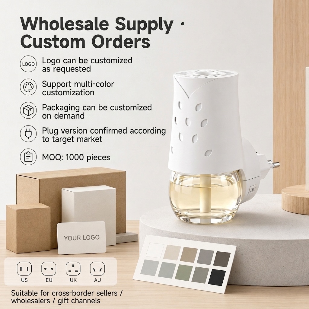 Wall Plug-In Aroma Diffuser Water-Free Scent Machine