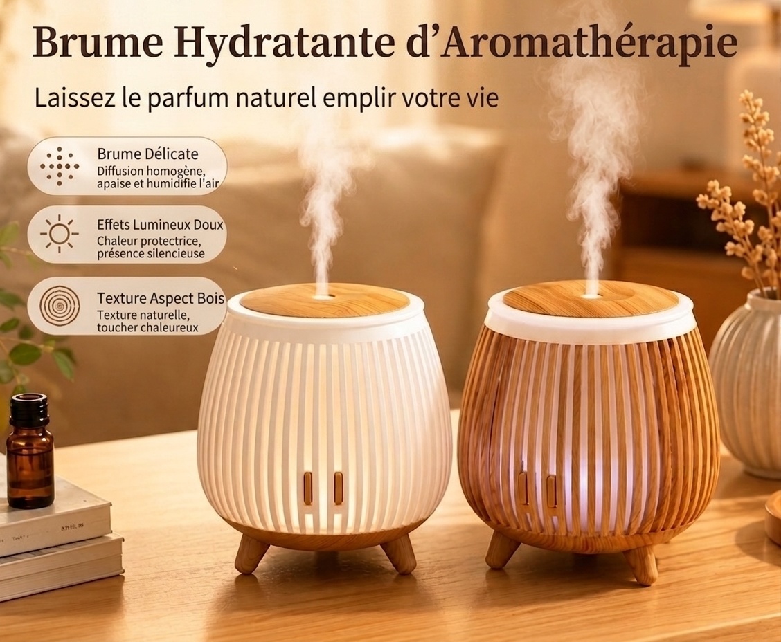 Ultrasonic Essential Oil Aroma Diffuser 140ml
