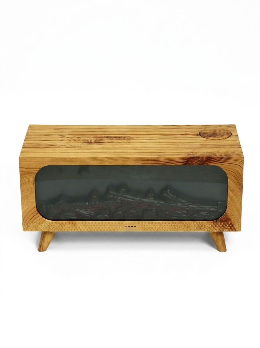 Simulated Fireplace Ultrasonic Aroma Diffuser & Humidifier