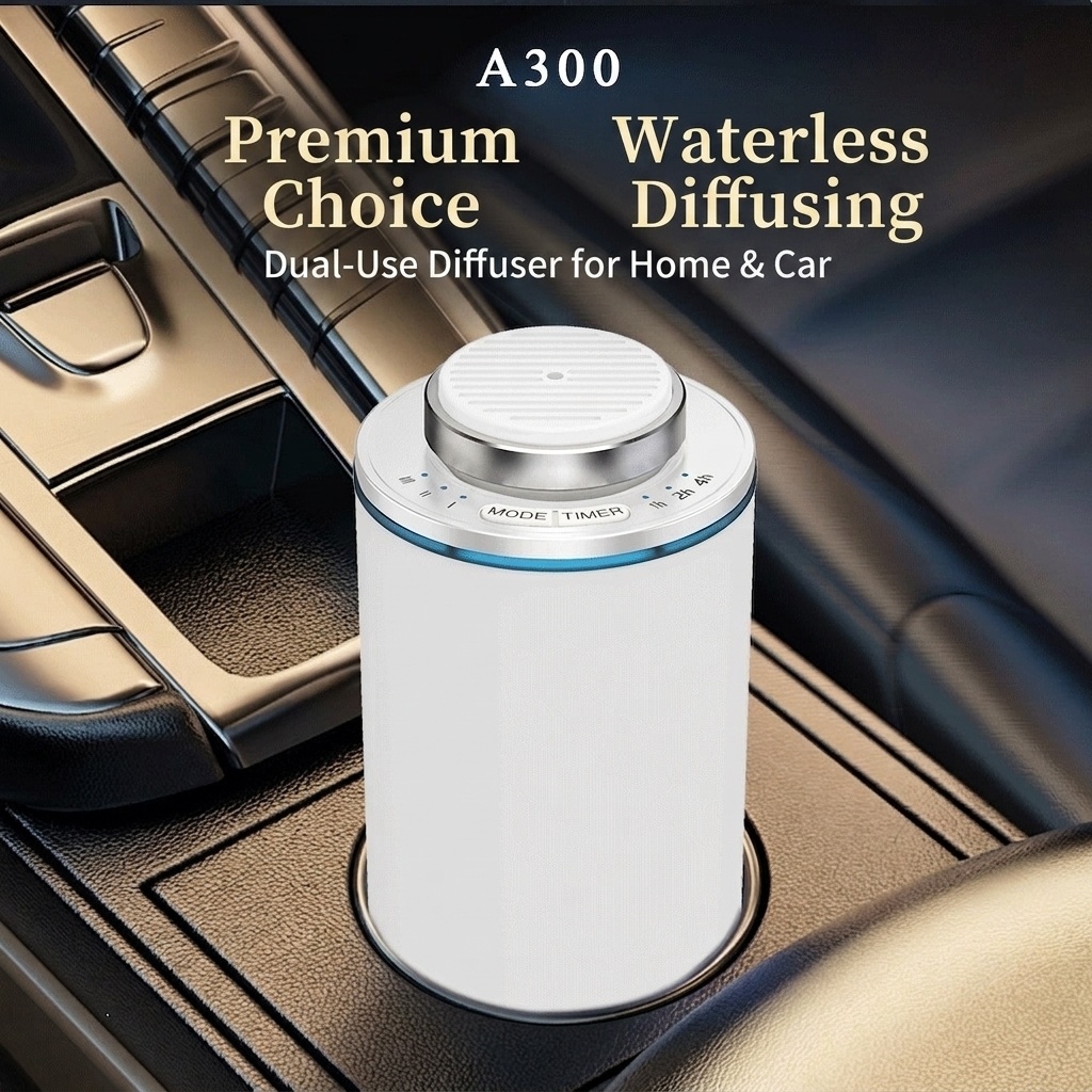 A300 Ultrasonic Essential Oil Car & Home Aroma Diffuser