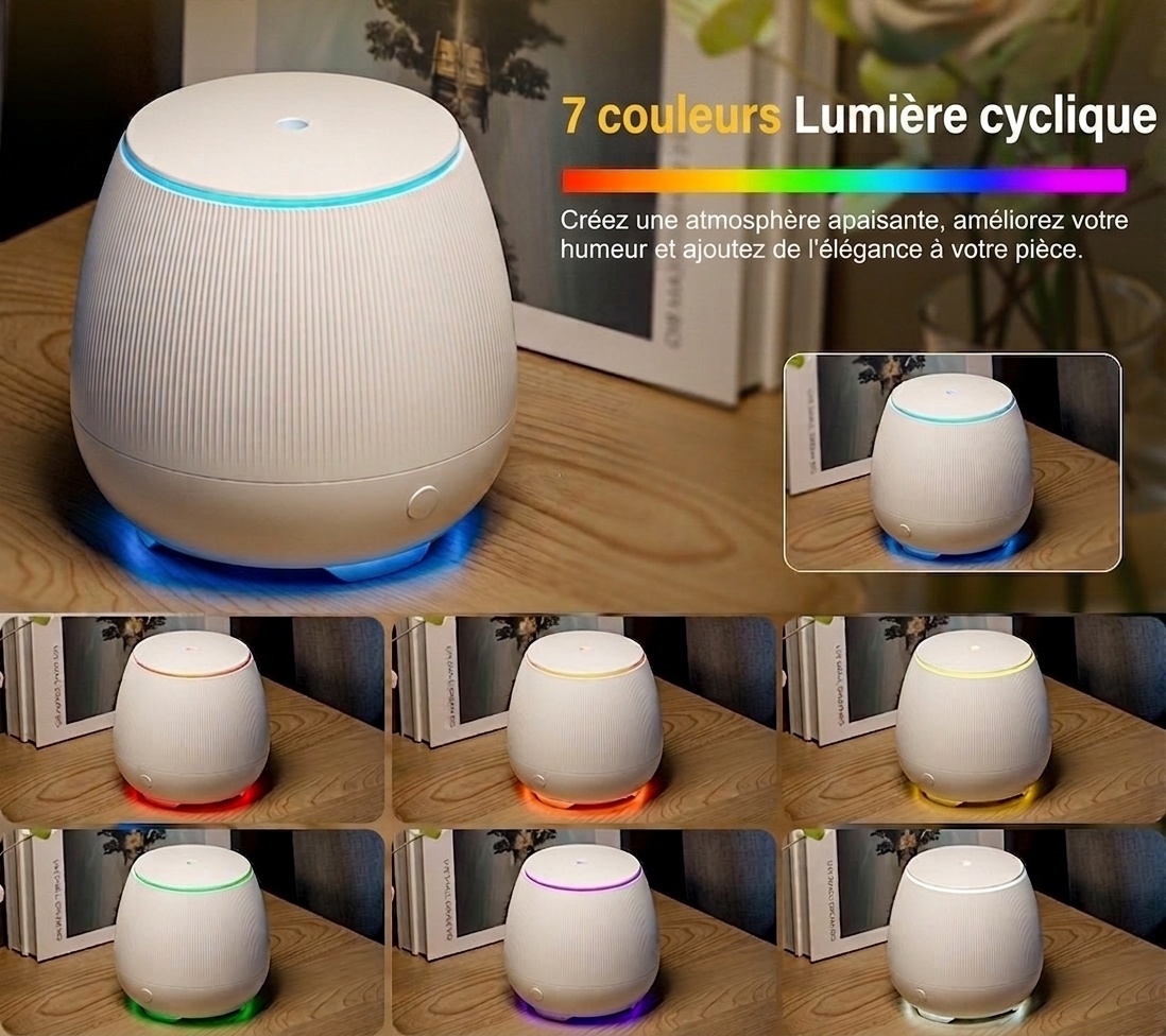 Ultrasonic Aroma Diffuser & Essential Oil Humidifier