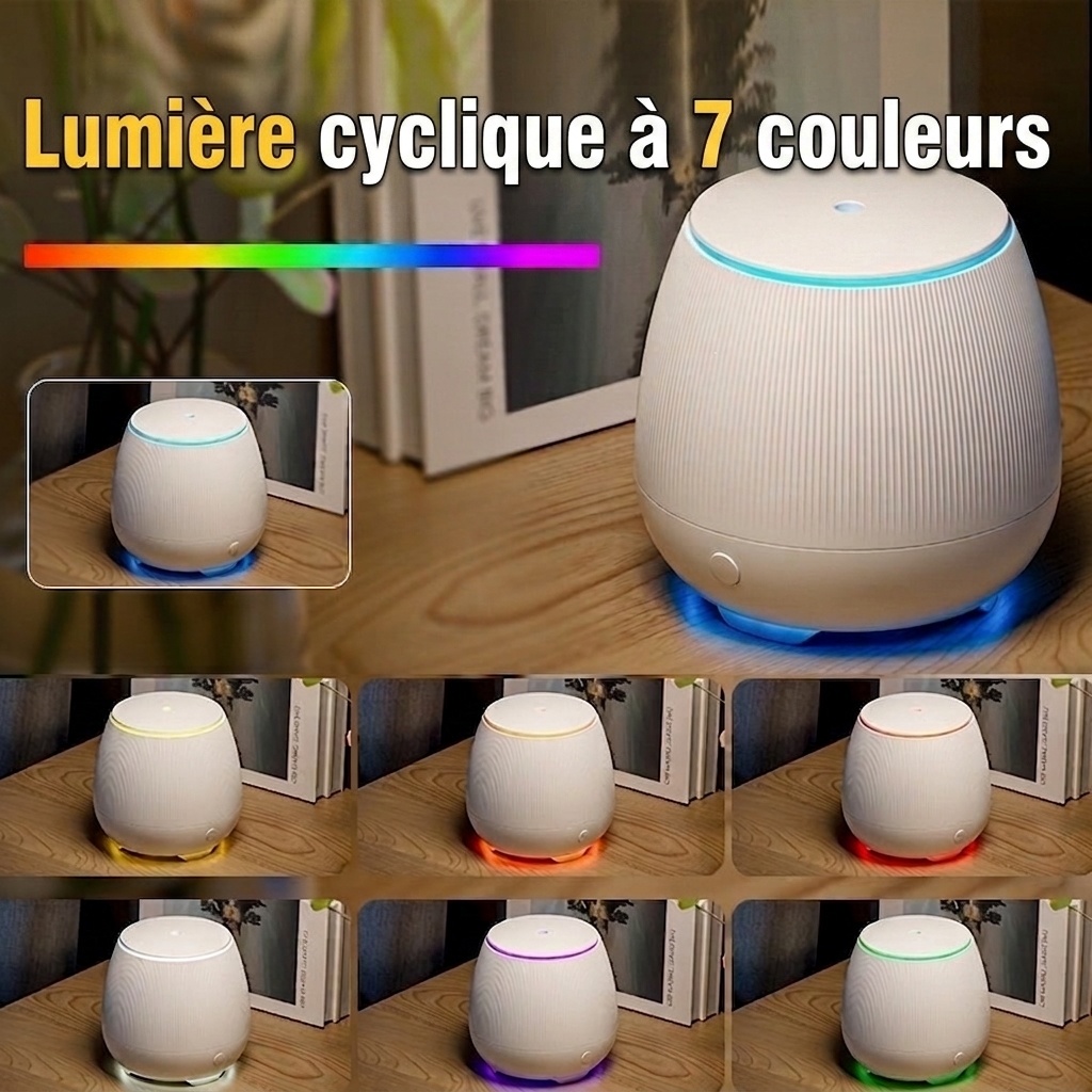 Ultrasonic Aroma Diffuser & Essential Oil Humidifier