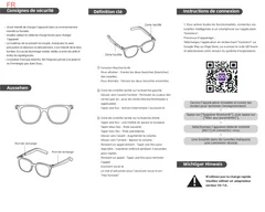 Lunettes de soleil intelligentes électrochromes AG11 noires TR90 avec IA #BS1223-0001