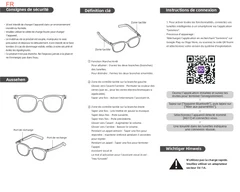 Lunettes de soleil intelligentes électrochromes AG11 noires TR90 avec IA #BS1223-0001