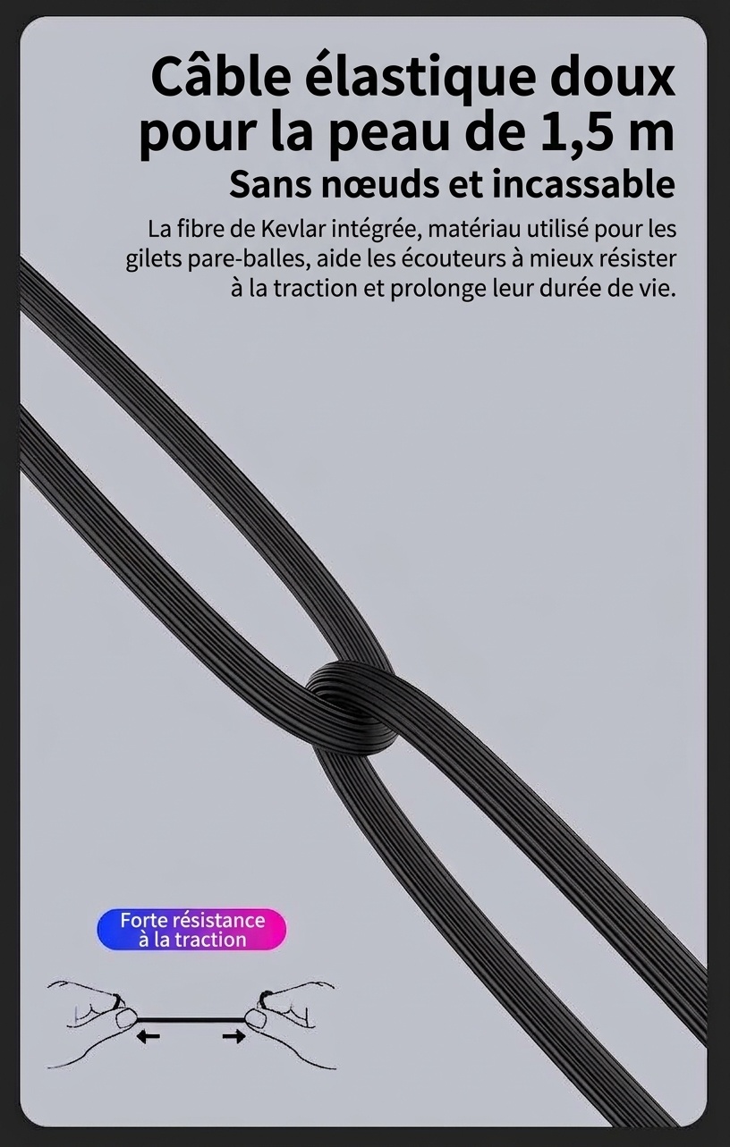 Écouteurs intra-auriculaires filaires pour jeux vidéo avec micro intégré, haut-parleurs dynamiques de 10 mm, basses profondes, isolation phonique, prise jack 3,5 mm pour PC et appareils mobiles.