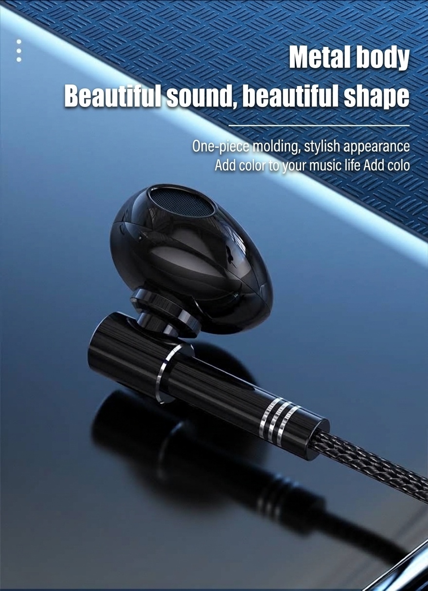 Auriculares intrauditivos con cable para juegos, con micrófono con cancelación de ruido, controladores de 14,2 mm, conector en forma de L de 90°, cable trenzado y conectores de 3,5 mm y USB tipo C para llamadas y juegos móviles.