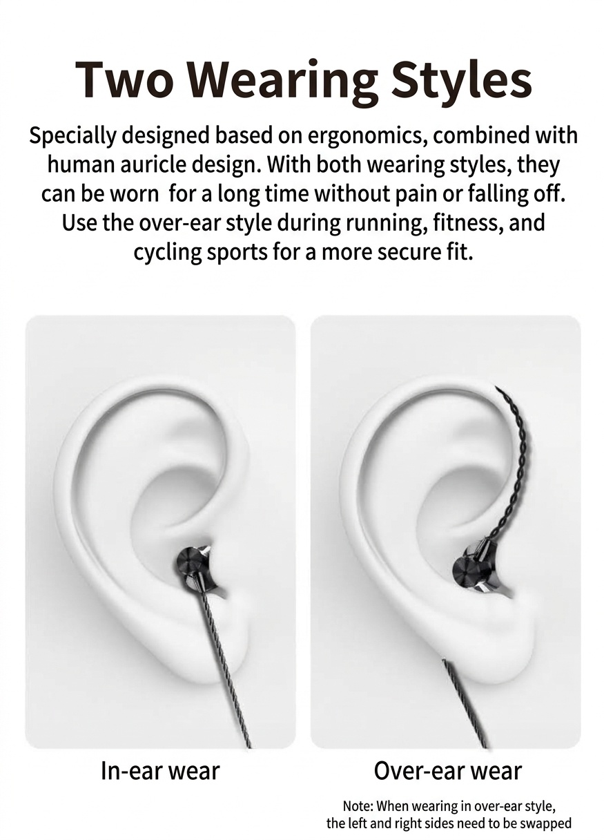 Auriculares inalámbricos para juegos con micrófono, controladores PEEK de 14,2 mm, graves profundos, aislamiento de ruido, conector en forma de L de 3,5 mm para juegos móviles y música.