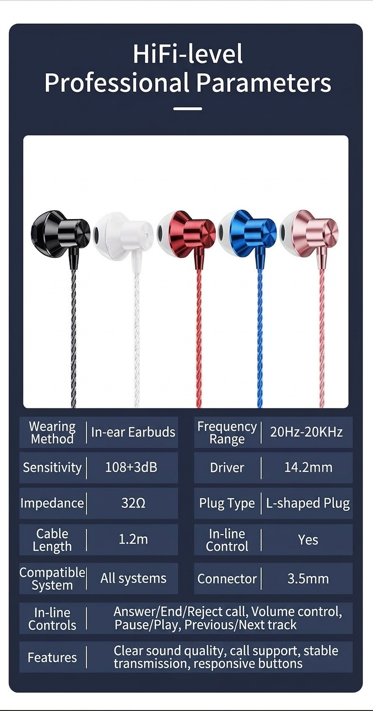 Auriculares inalámbricos para juegos con micrófono, controladores PEEK de 14,2 mm, graves profundos, aislamiento de ruido, conector en forma de L de 3,5 mm para juegos móviles y música.