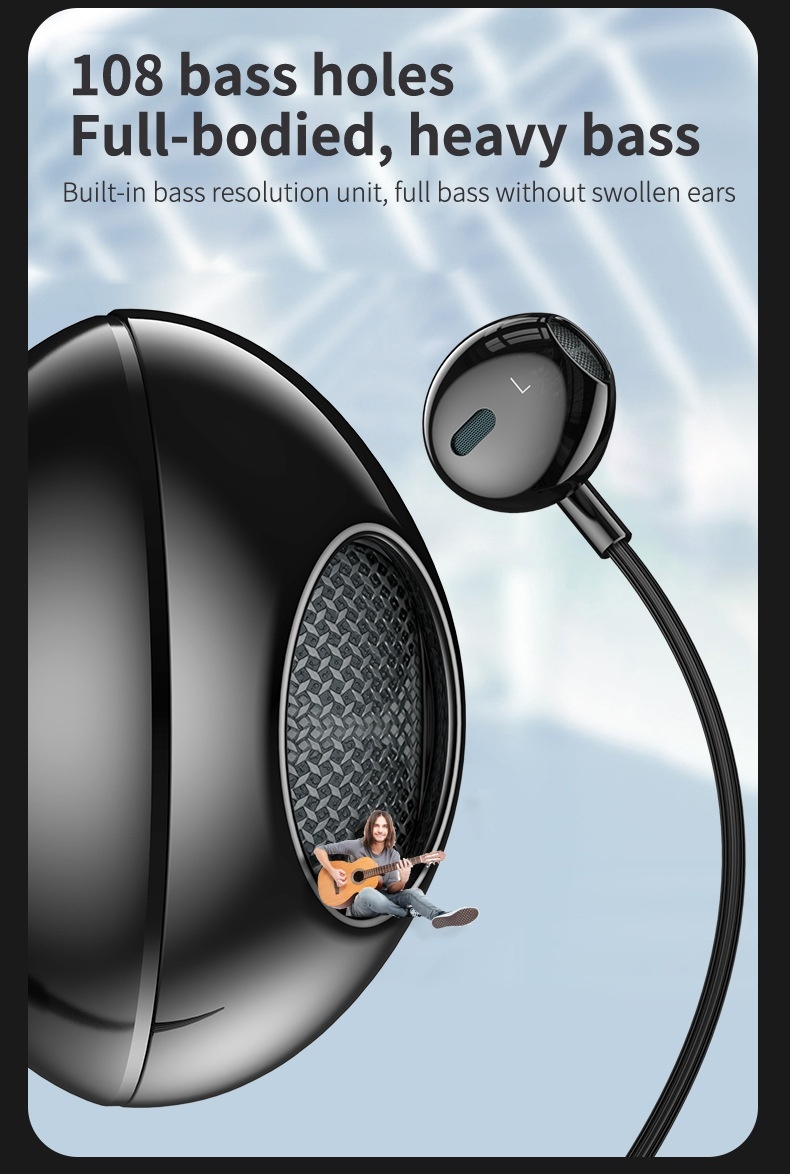 Auriculares intrauditivos con cable para juegos con micrófono, controladores dinámicos de 14,2 mm, graves profundos, cancelación de ruido, cable de audio dual de 3,5 mm de 1,5 m/2,5 m para PC y portátil.