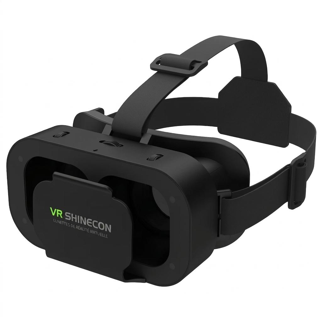 Lentilles pour casque VR Shinecon G05NA compatibles avec les smartphones Android et iOS de 4,7 à 6,5 pouces #19030003