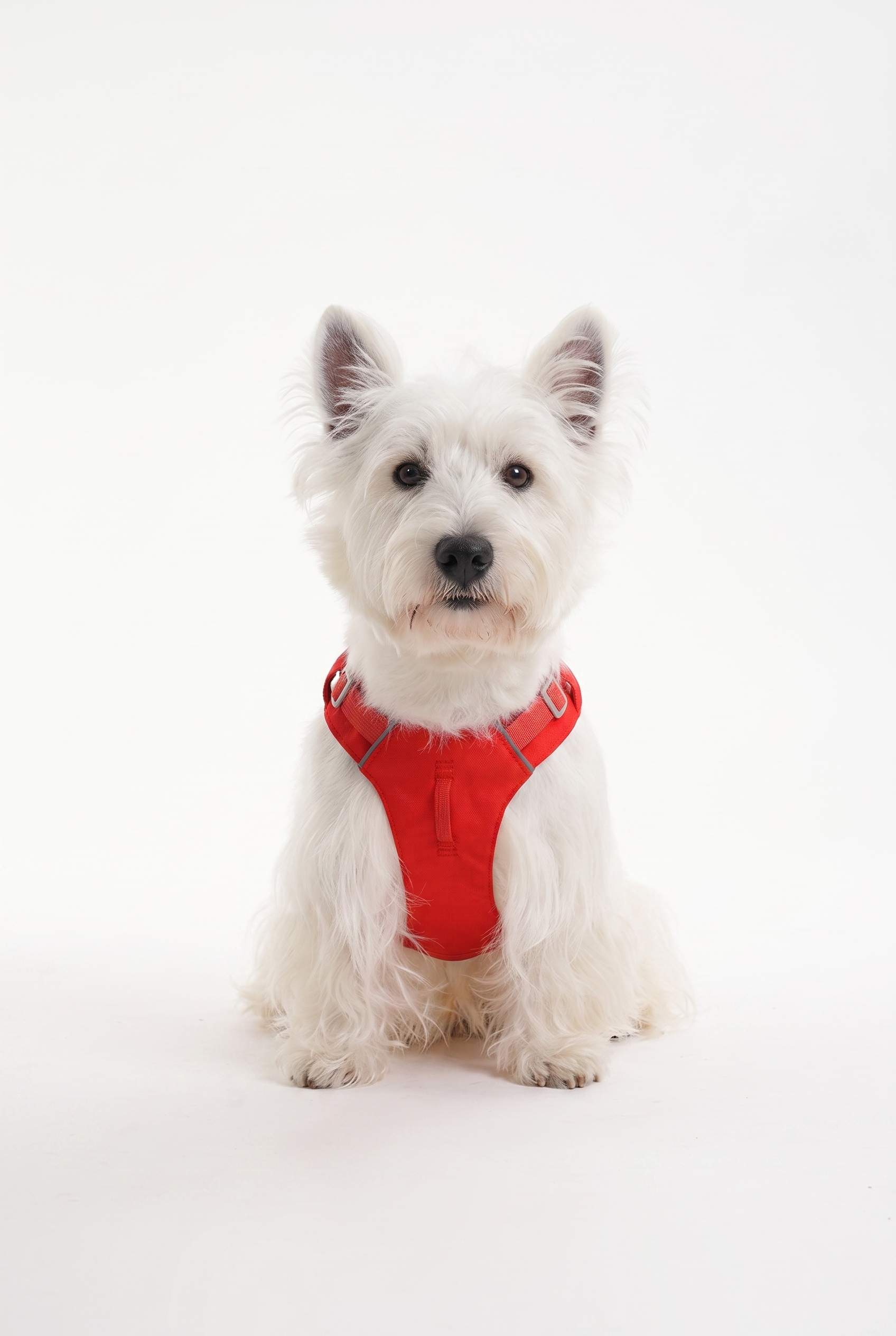 Lightweight Breathable No-Pull Dog Harness with Reflective Trim