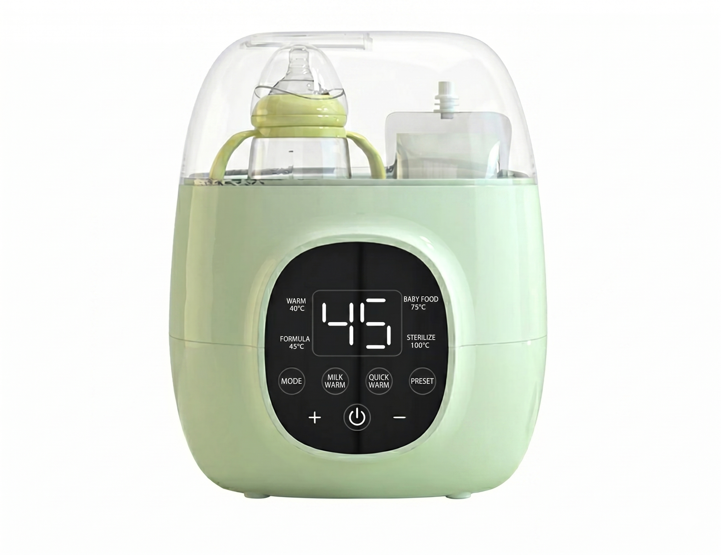Smart Baby Bottle Warmer & Sterilizer - Fast Heating