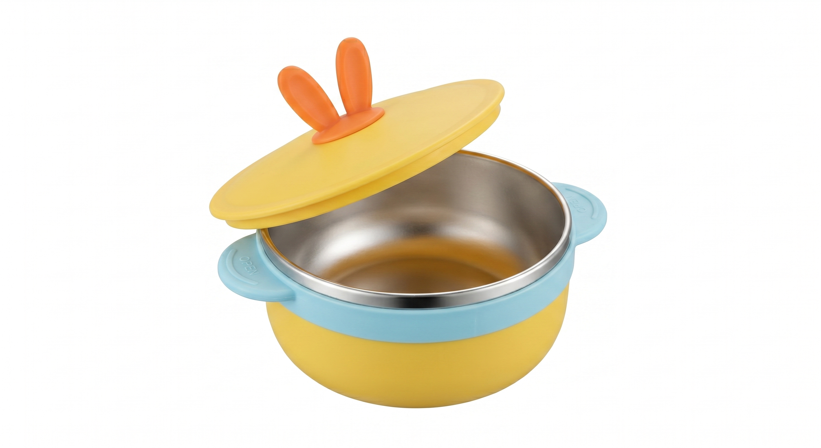 Insulated Baby Feeding Bowl with 316 Stainless Steel Liner