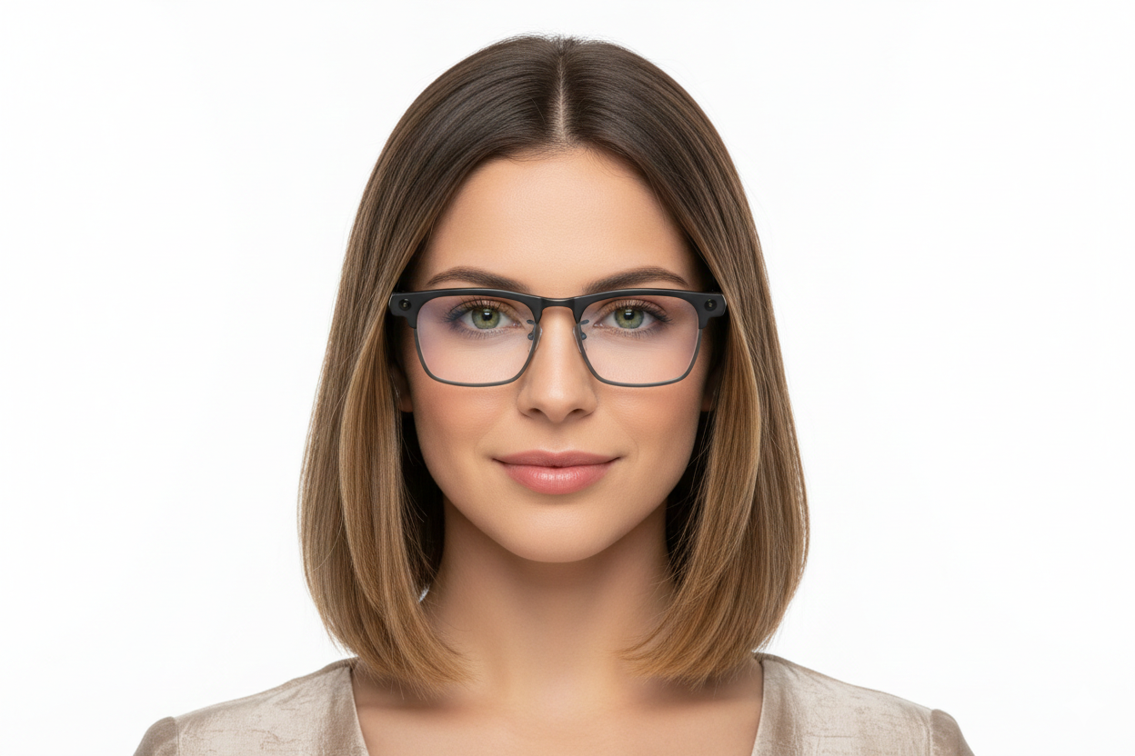 (PRE-ORDER) G3 Semi-rimless Black TR90 Smart AI Glasses #BS0705-0003