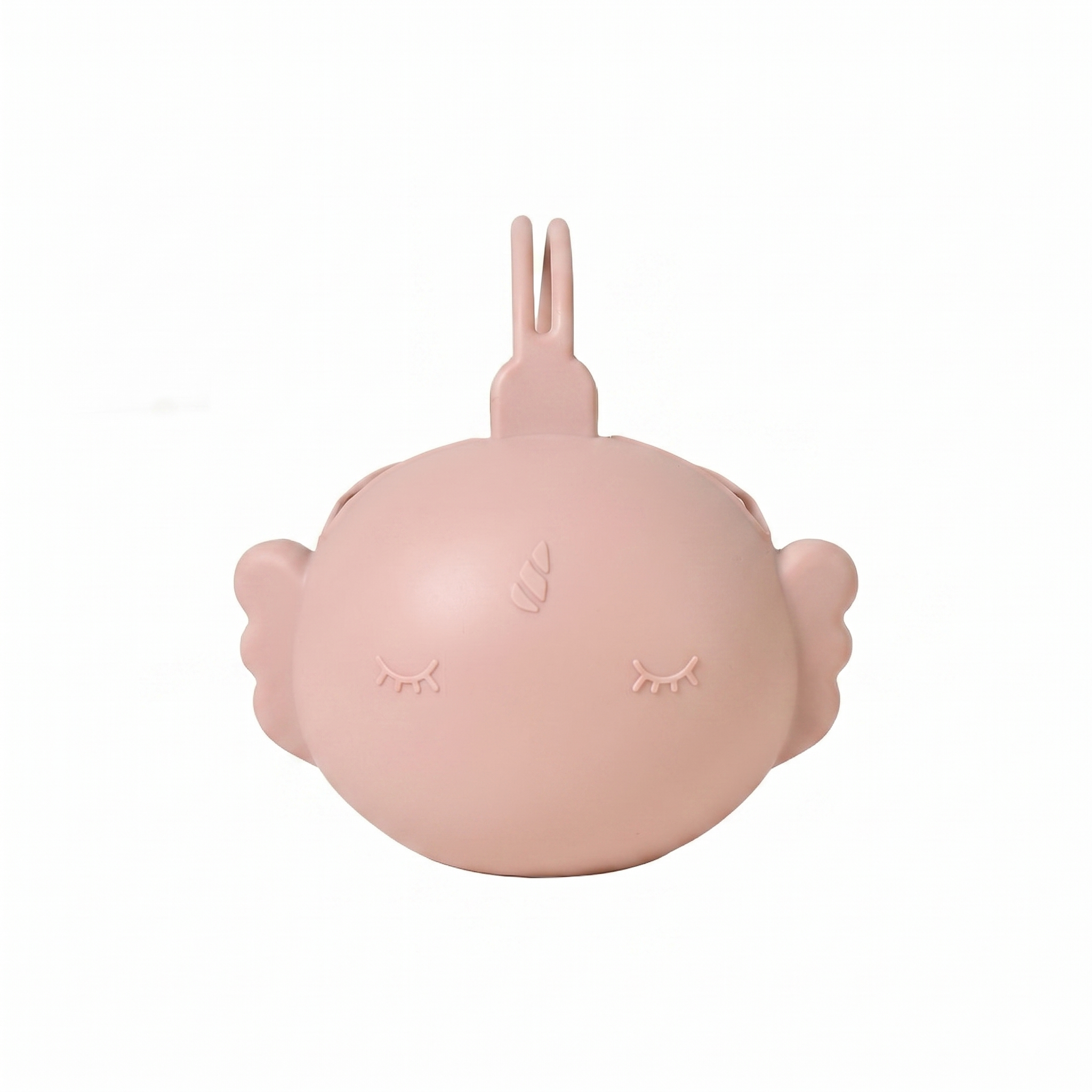 Bonito estuche de silicona para chupete - Soporte portátil para mordedor de bebé