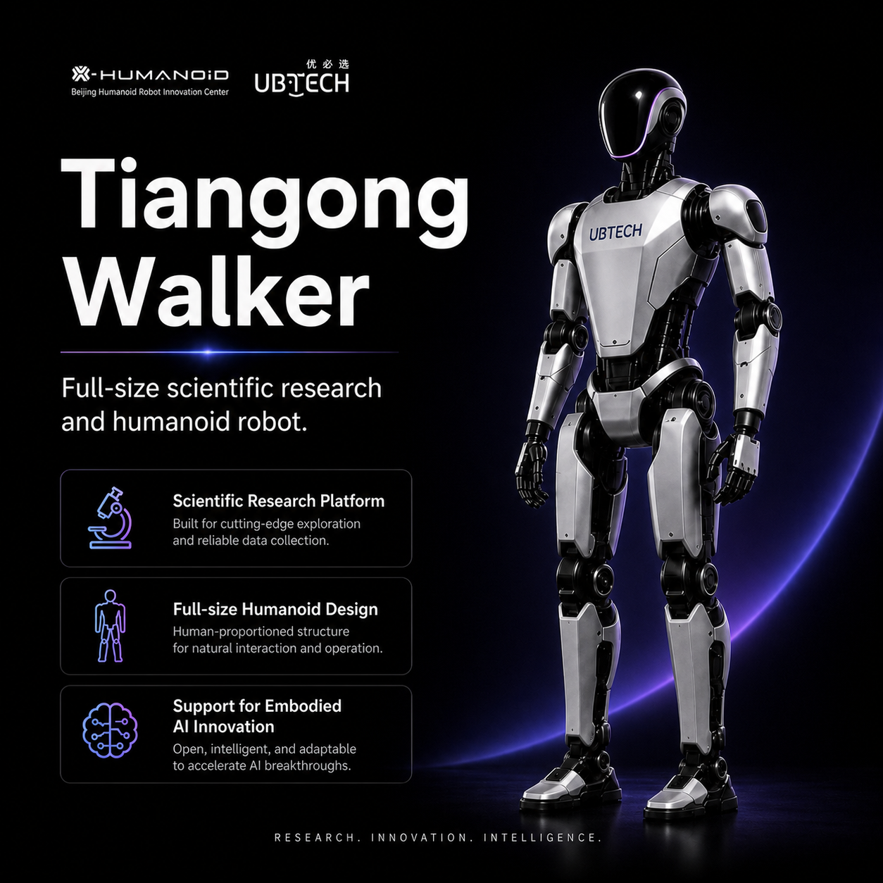 AI Humanoid Robot Tiangong Walker Base #41200001