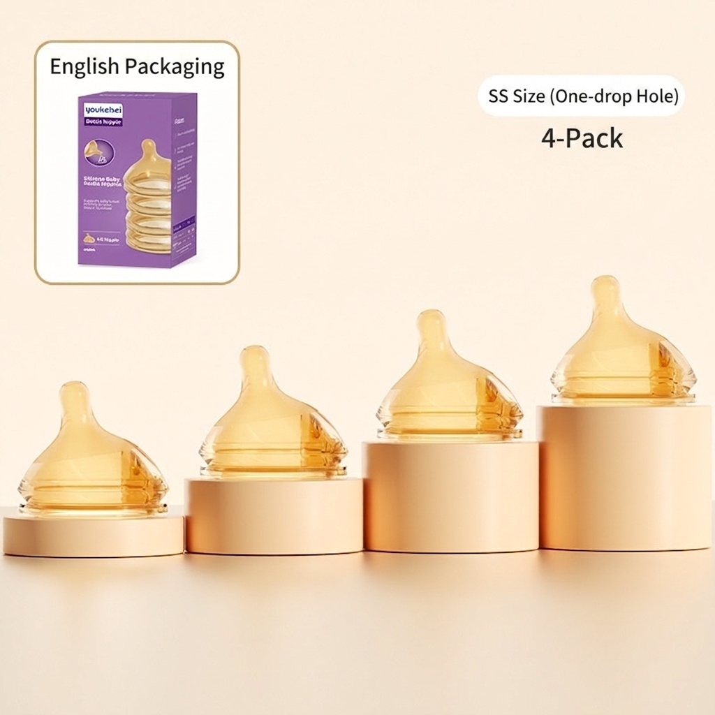 Anti-Colic Glass Baby Bottle - Newborn Feeding Essentials