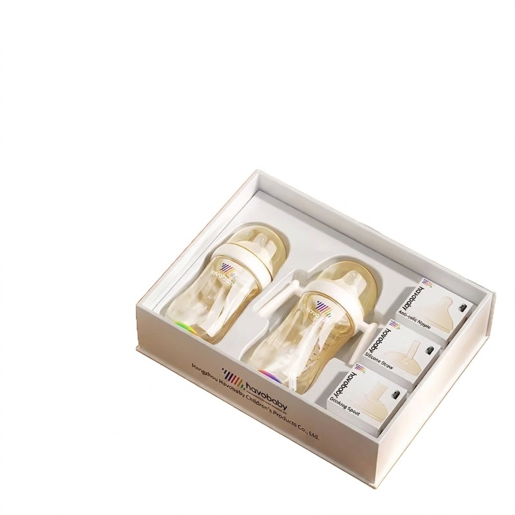 Havobaby PPSU Newborn Baby Bottle Gift Set 0-3 Years
