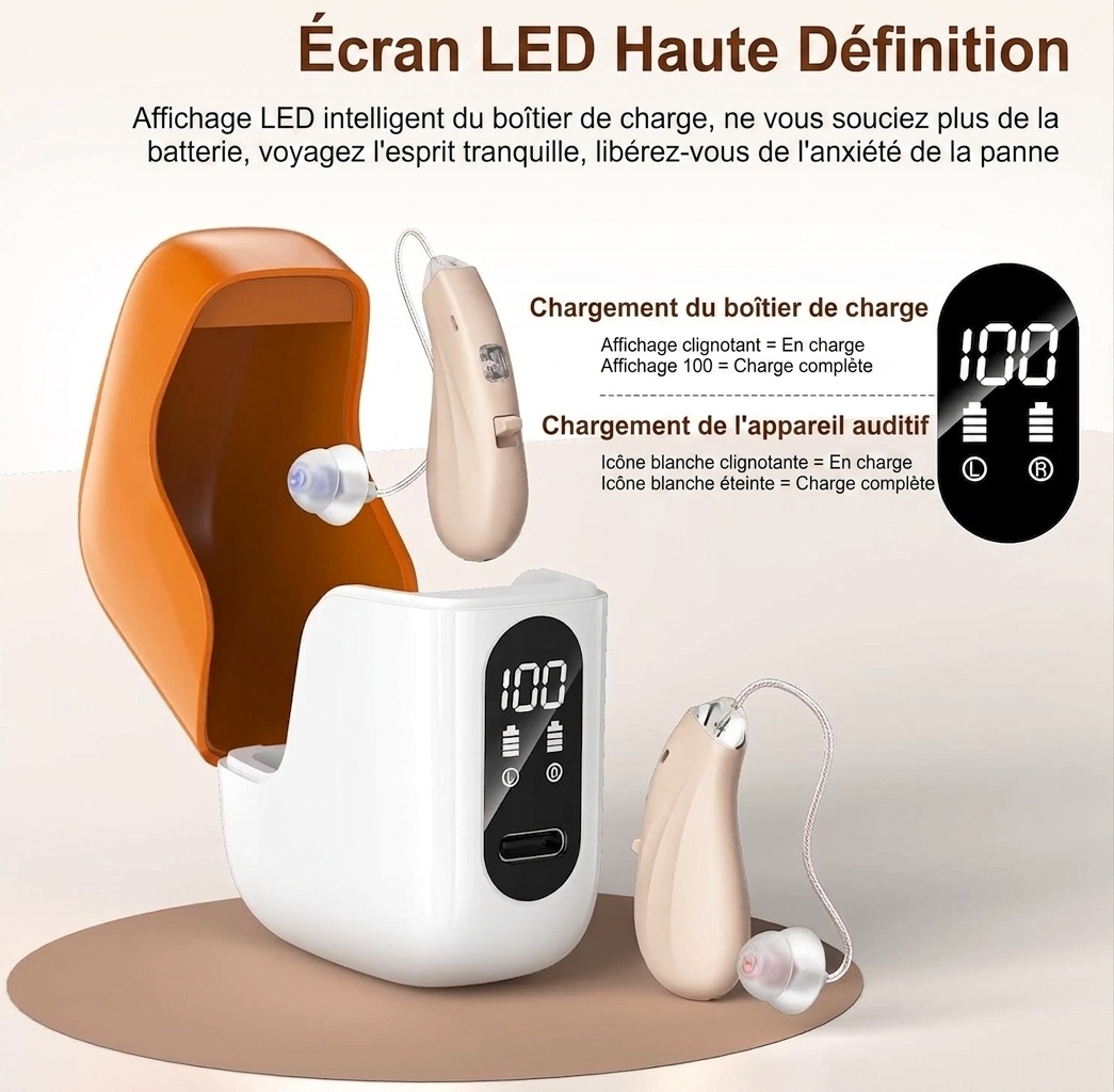 GM-313(P2) RIC BTE Hearing Aid 16-Channel with Open Ear Design #26240024