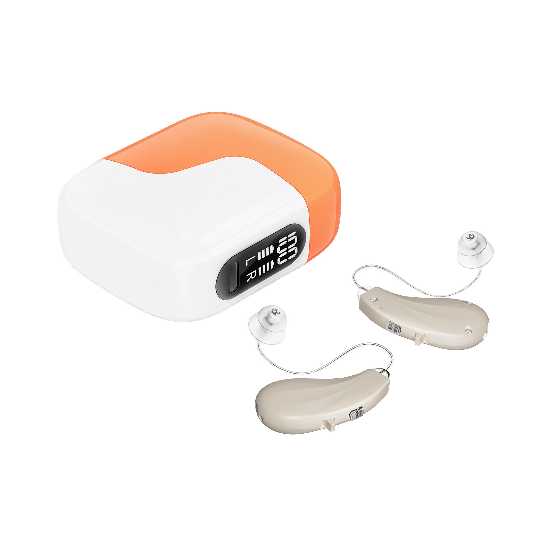 GM-313(P2) RIC BTE Hearing Aid 16-Channel with Open Ear Design #26240024
