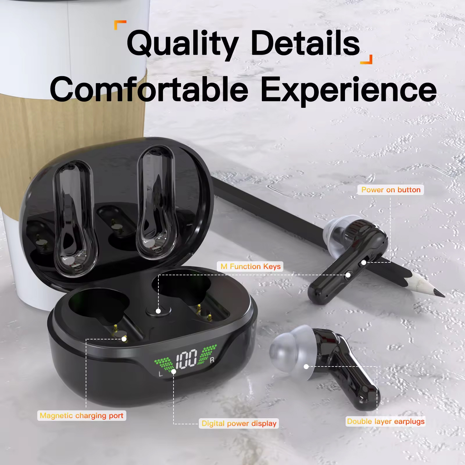 GM-970T APP Smart Digital Hearing Aid with APP Control 4-Channel Noise Reduction #26240019
