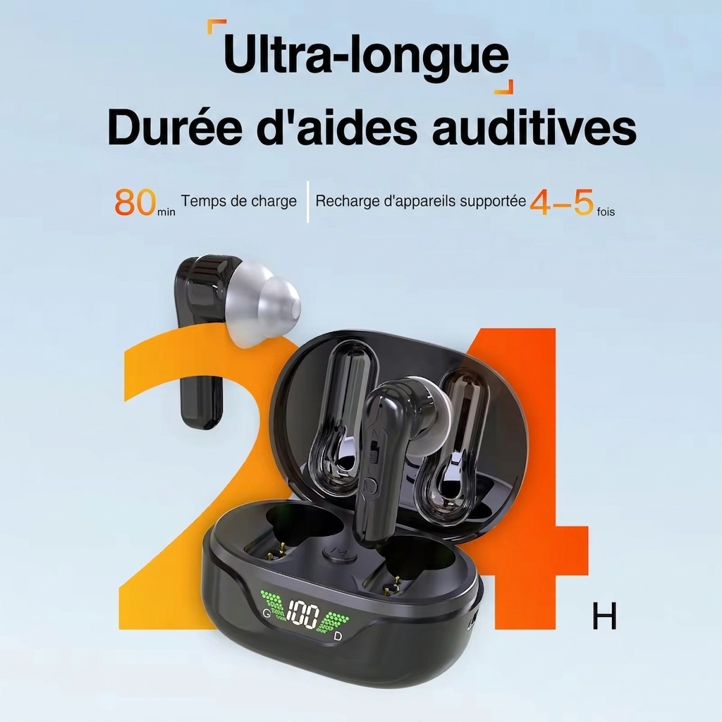 GM-972T(U2) APP Smart Digital Hearing Aid with APP Control 4-Channel Noise Reduction #26240019