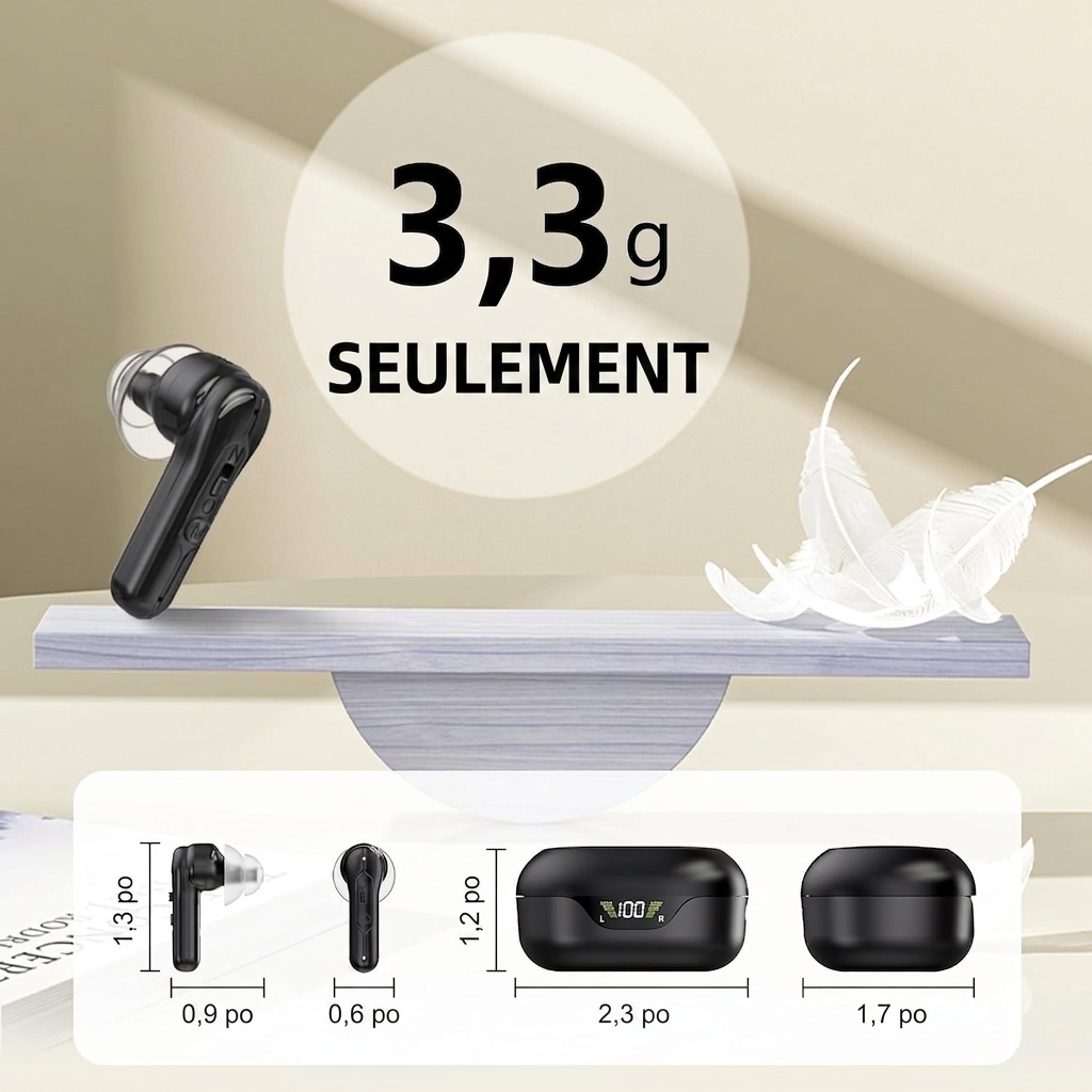 GM-972T(U2) APP Smart Digital Hearing Aid with APP Control 4-Channel Noise Reduction #26240019