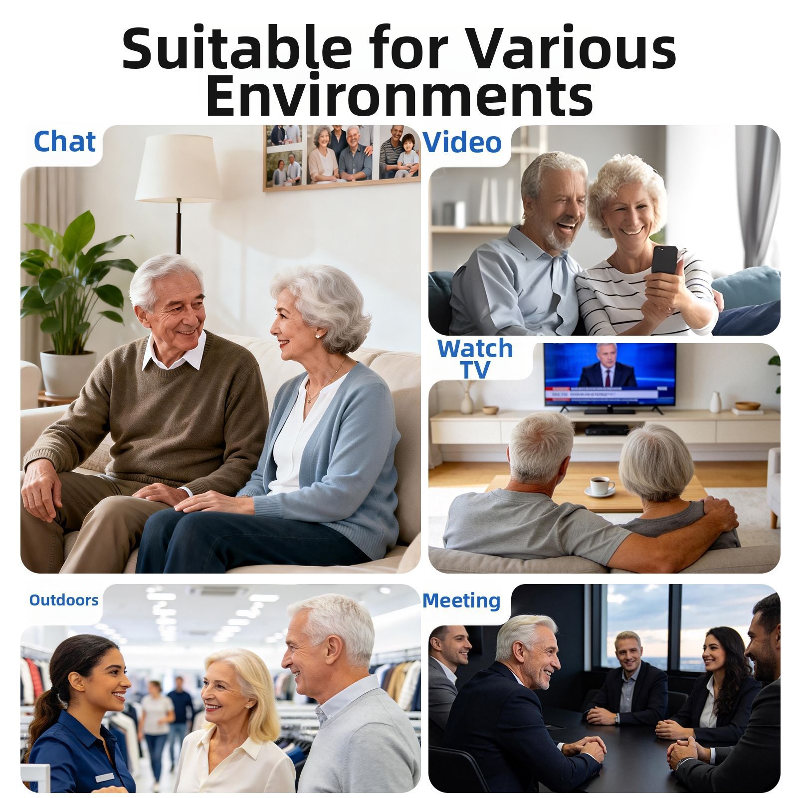 GM-970T APP Smart Digital Hearing Aid with APP Control 4-Channel Noise Reduction #26240019