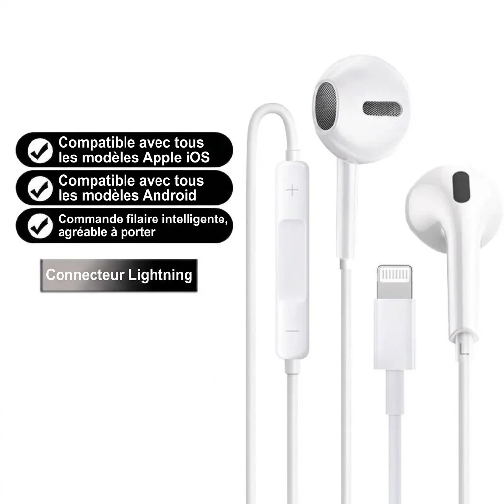 Wired In-Ear Earphones with Inline Mic