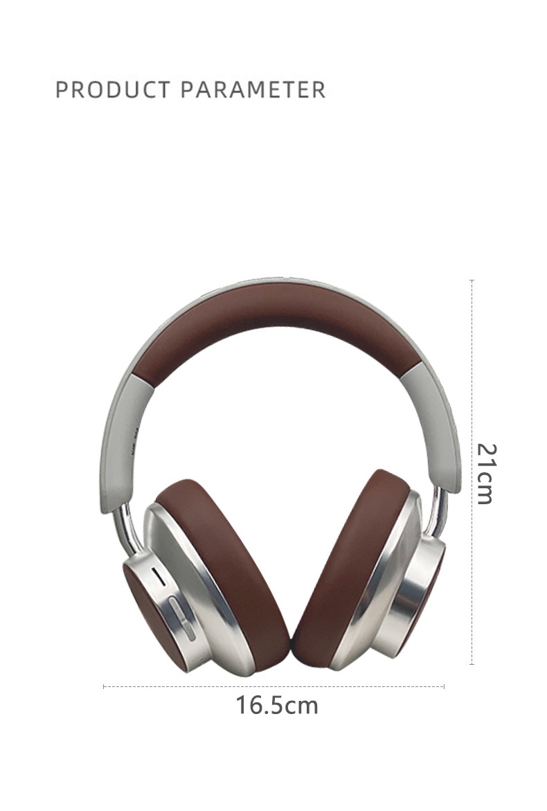 Pang Pai VJE902 Retro Wireless Over-Ear Headphones, Bluetooth 5.4, 12H Playtime