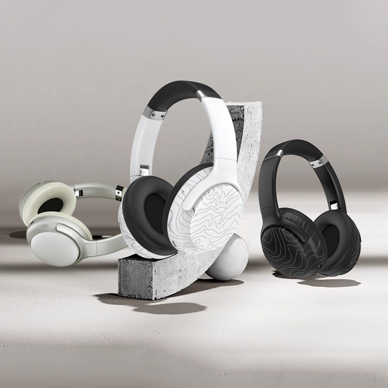 VJE906 Deep Bass Wireless Over-Ear Headphones, Bluetooth 5.3, 40mm Drivers, 100H Standby