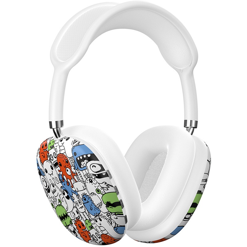 P9 Graffiti Wireless Over-Ear Headphones, Bluetooth 5.4, 40mm Drivers, 8H Playtime