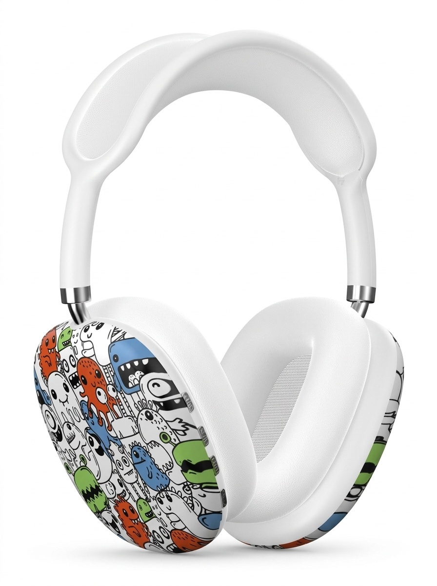 P9 Graffiti Wireless Over-Ear Headphones, Bluetooth 5.4, 40mm Drivers, 8H Playtime
