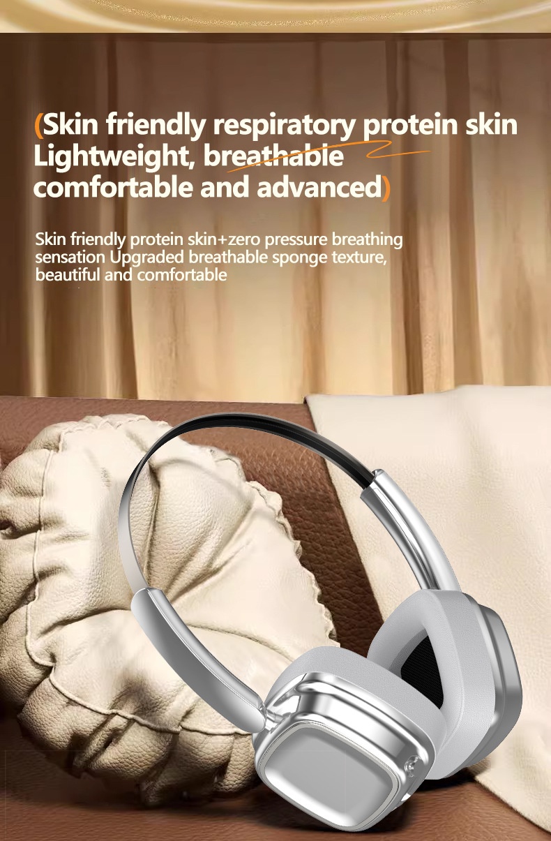 VJE11 Retro Wireless Over-Ear Headphones, Bluetooth 5.3, 40mm Drivers, 10H Playtime