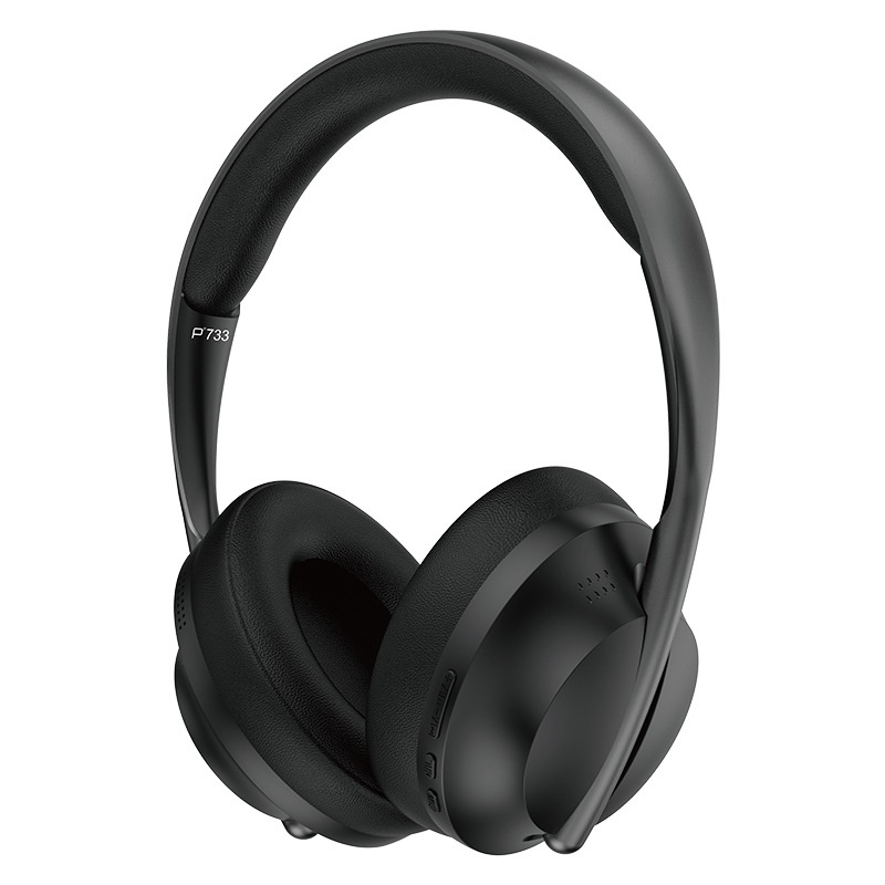P733 Noise Cancelling Wireless Over-Ear Headphones, Bluetooth 5.3, 40mm Drivers, 10H Battery