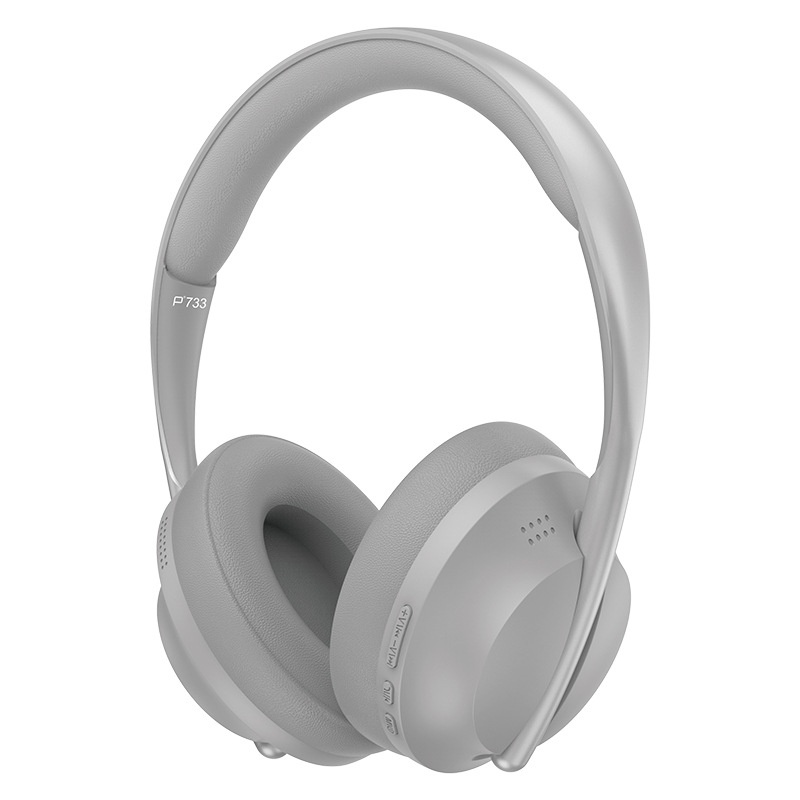 P733 Noise Cancelling Wireless Over-Ear Headphones, Bluetooth 5.3, 40mm Drivers, 10H Battery