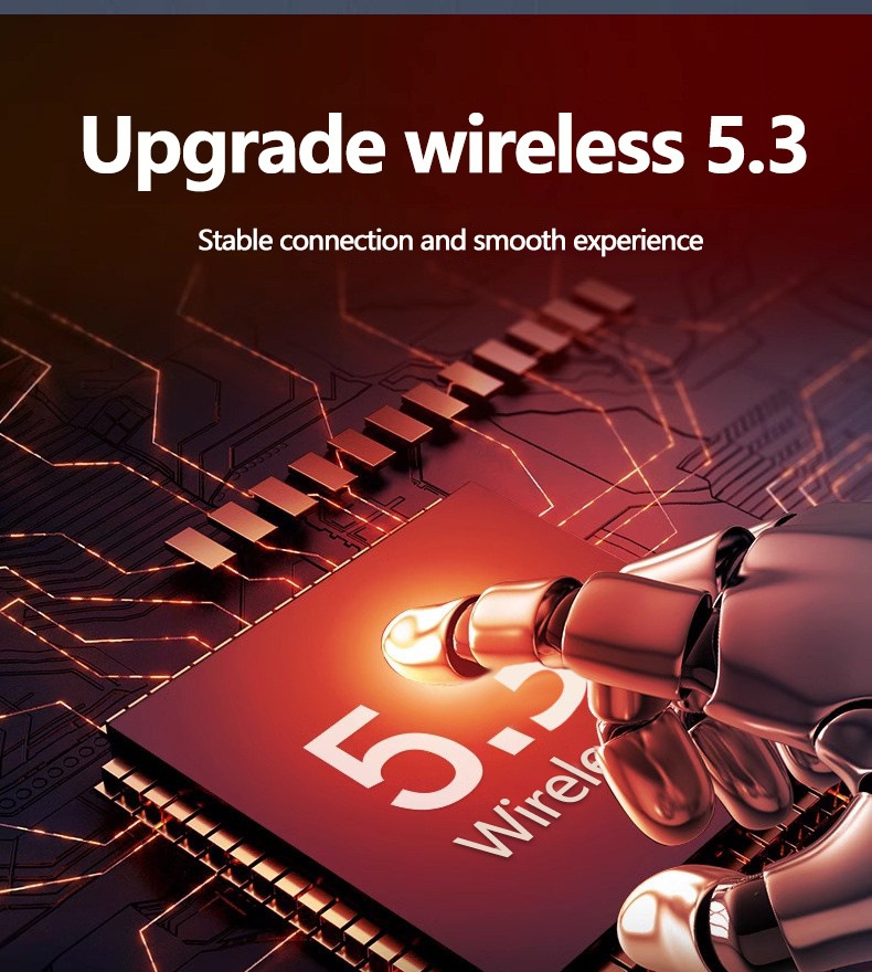 P85 RGB Graffiti Wireless Over-Ear Headphones, Bluetooth 5.3, 40mm Drivers, 6H Playtime