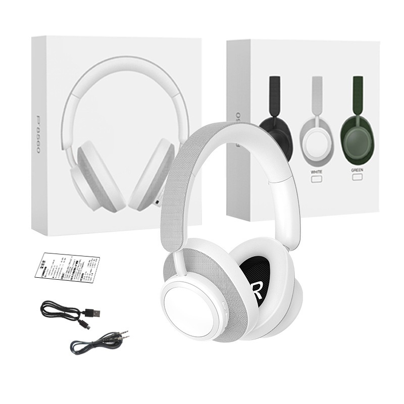 P8560 Titanium Driver Wireless Over-Ear Headphones, Bluetooth 5.3, 12H Playtime, Memory Foam