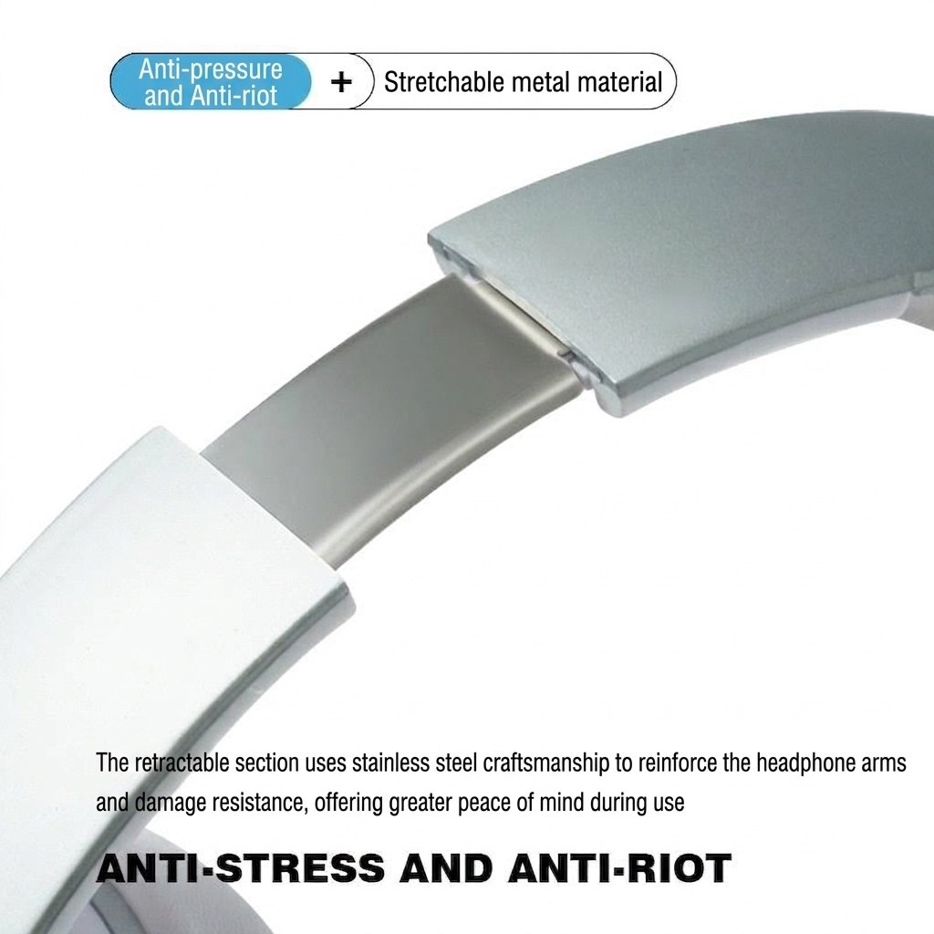 E351 Comfort-Fit Wireless Over-Ear Headphones, Bluetooth 5.0, 40mm Drivers, 10H Playtime