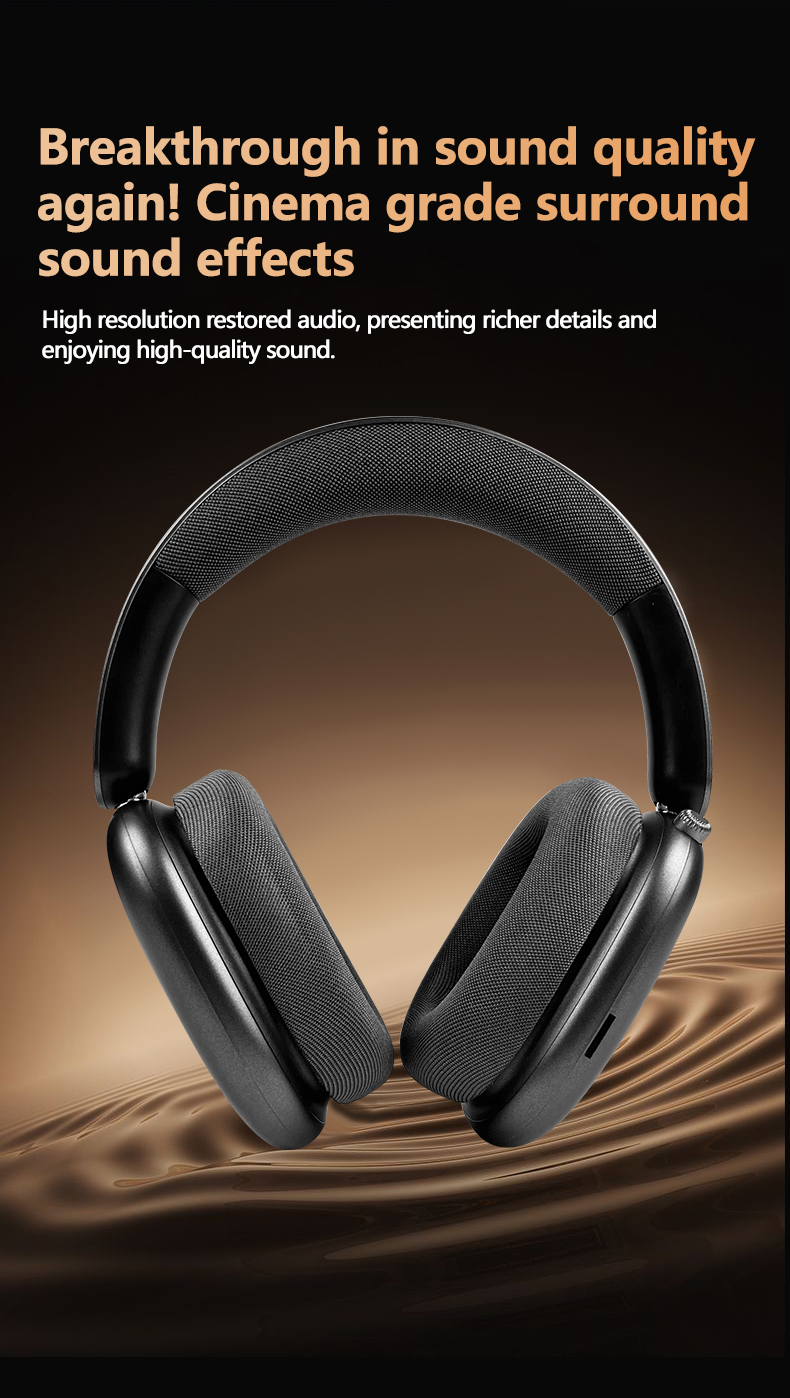 Wireless Over-Ear Noise-Canceling Bluetooth Headphones
