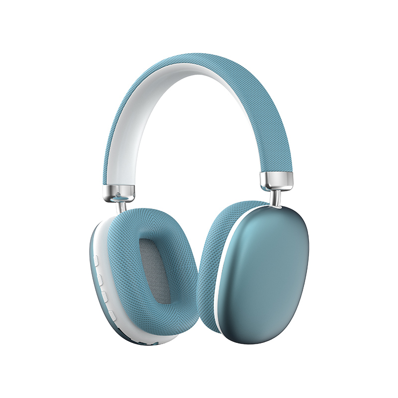 Wireless Over-Ear Headphones with Mesh Ear Cushions