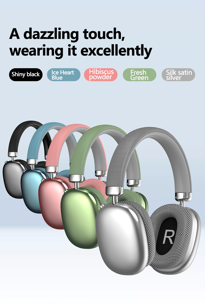 P959 Wireless Bluetooth Over-Ear Headphones