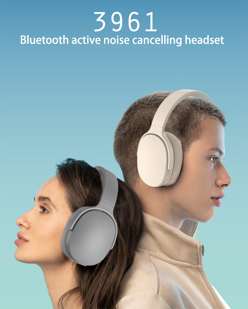 Wireless Over-Ear ANC Headphones with Bluetooth 5.3