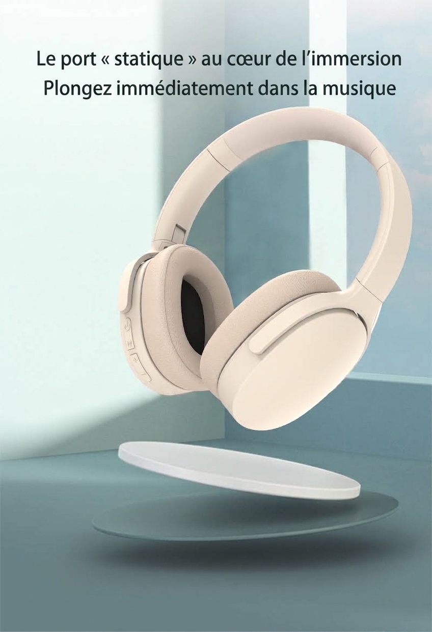 Wireless Over-Ear ANC Headphones with Bluetooth 5.3