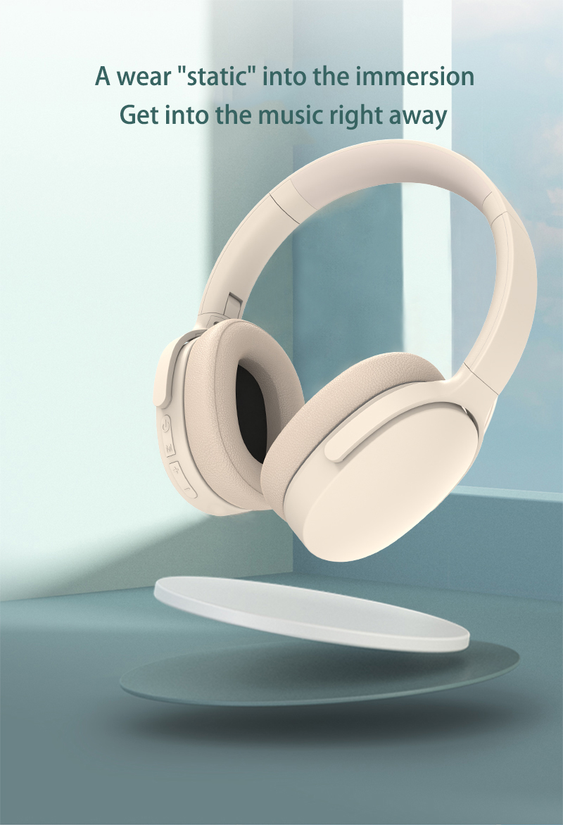 Wireless Over-Ear ANC Headphones with Bluetooth 5.3
